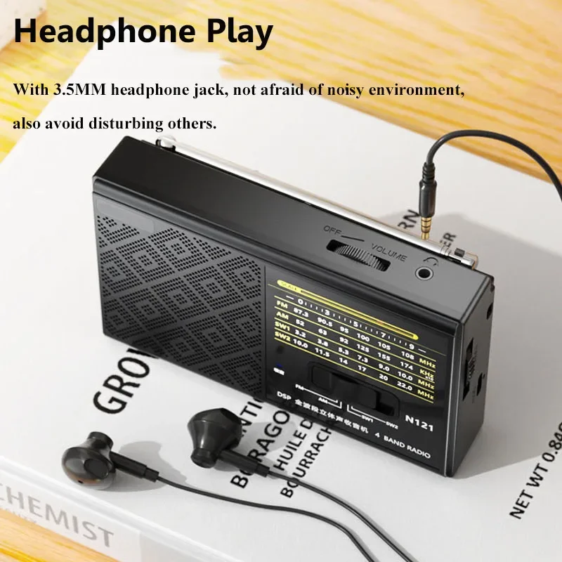 Newest AM Radio FM/AM/SW Full Frequency Receiver Receiving Radio Support TF Card Rechargeable Battery Protable Bluetooth Radios
Newest AM Radio FM/AM/SW Full Frequency Receiver Receiving Radio Support TF Card Rechargeable Battery Protable Bluetooth Radios
