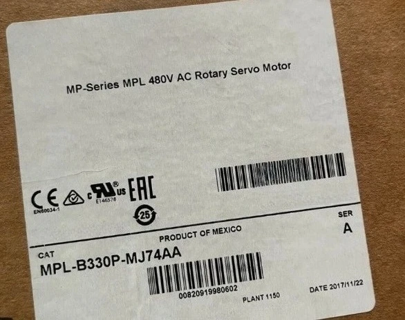Brand New MPL-B330P-MJ74AA 480V Servo Motor Hot Selling Products 1pcs Expedited shipping
Brand New MPL-B330P-MJ74AA 480V Servo Motor Hot Selling Products 1pcs Expedited shipping