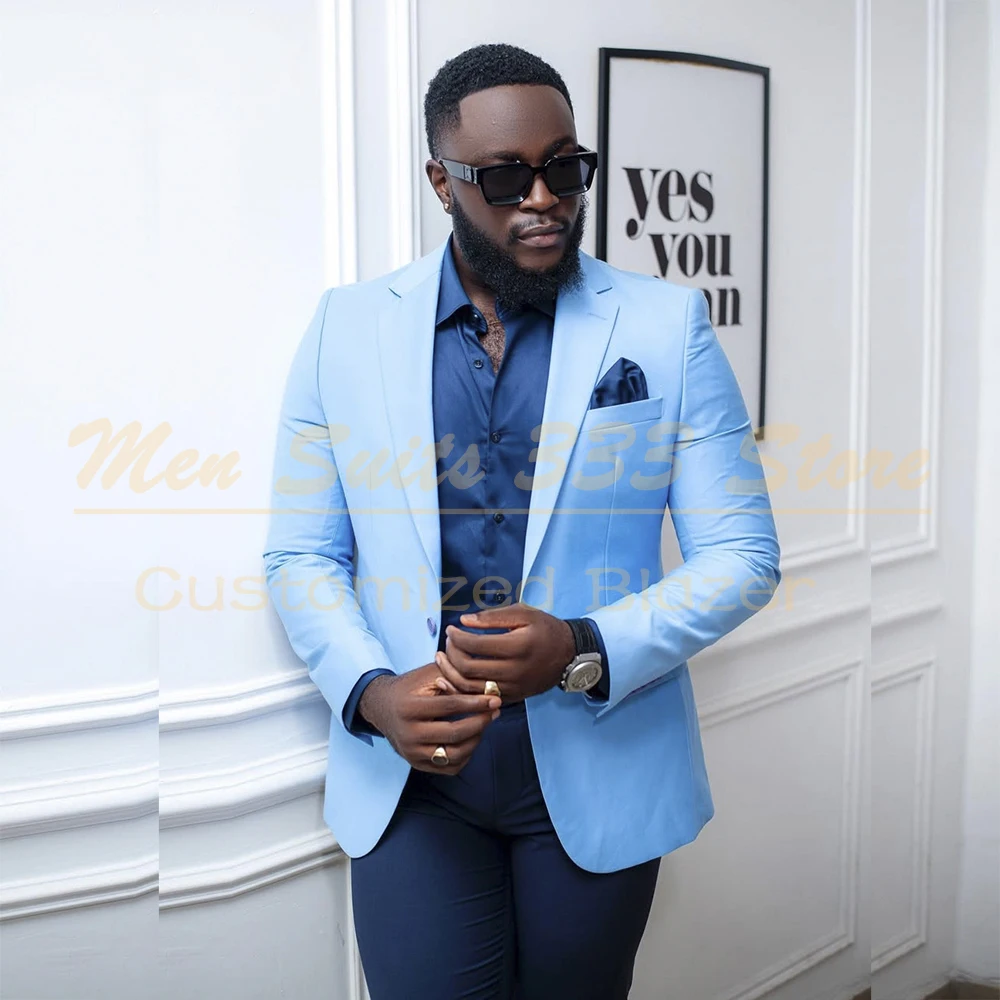 Luxury Slim Fit Men's Suits 2 Piece Jacket Pants Outfits High Quality Single Breasted Notch Lapel Male Clothing Terno Costume
Luxury Slim Fit Men's Suits 2 Piece Jacket Pants Outfits High Quality Single Breasted Notch Lapel Male Clothing Terno Costume