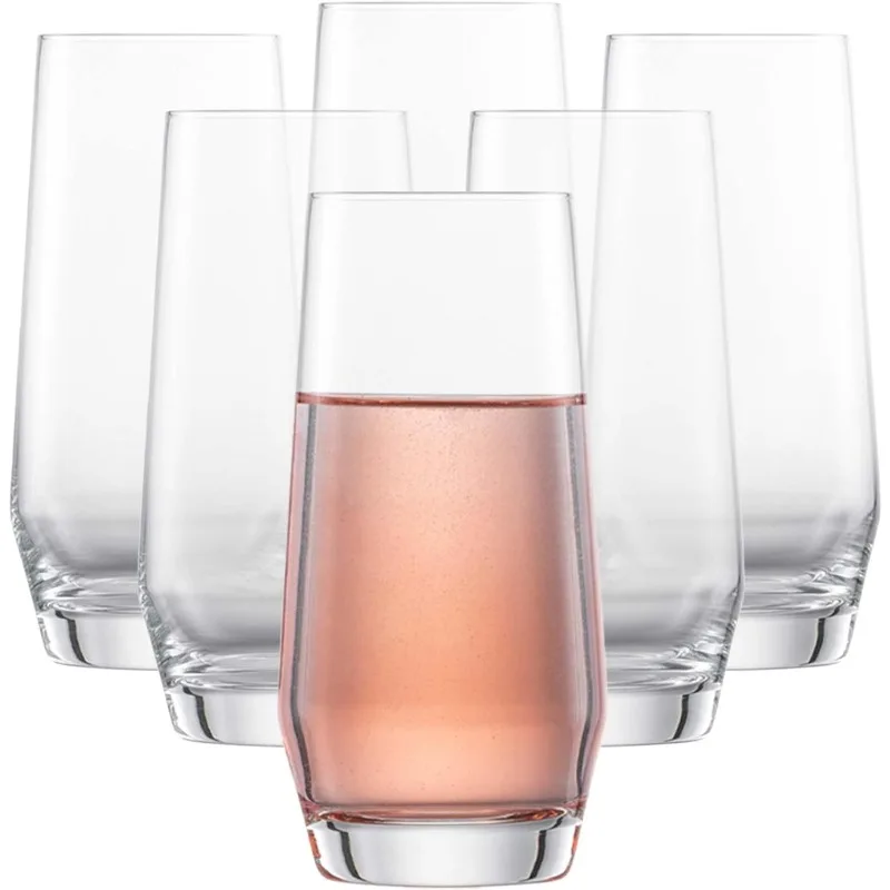 Стекло Pure Longdrink (набор из 6 шт.), баровые стаканы для длинных напитков, хрустальные стаканы из тритана, которые можно мыть в посудомоечной машине, сделано в Германии.
Стекло Pure Longdrink (набор из 6 шт.), баровые стаканы для длинных напитков, хрустальные стаканы из тритана, которые можно мыть в посудомоечной машине, сделано в Германии.