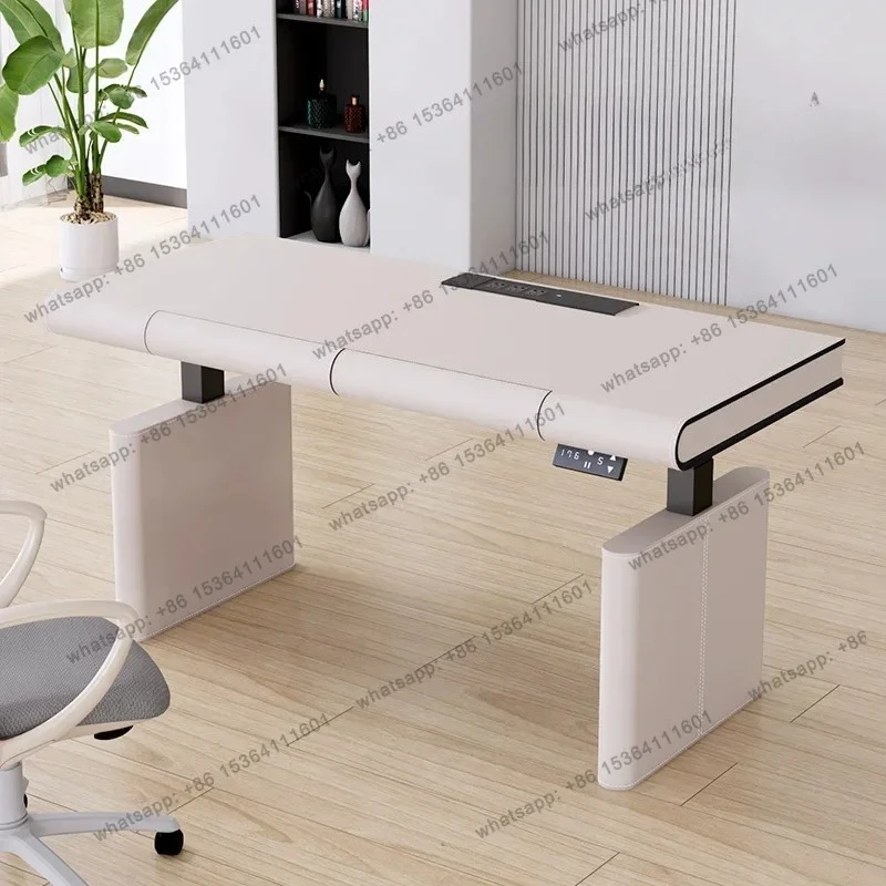 Italian Double Motor Lift Table Bedroom Desk Designer Writing Desk Living Room Computer Table High-end
Italian Double Motor Lift Table Bedroom Desk Designer Writing Desk Living Room Computer Table High-end