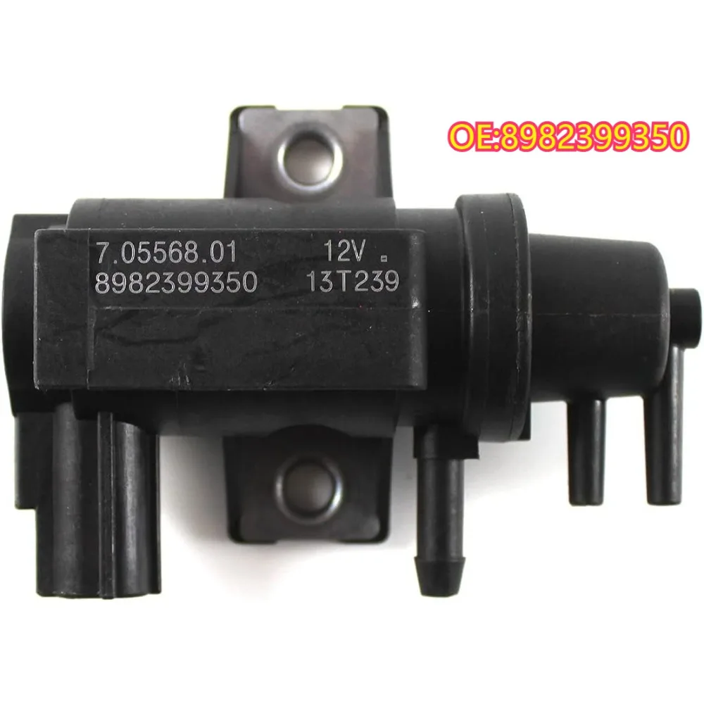 High quality New For 8982399350 New Turbo Solenoid Valve EGR Vacuum FitFor ISUZU Fit For Peuge Auto High Quality Parts 
High quality New For 8982399350 New Turbo Solenoid Valve EGR Vacuum FitFor ISUZU Fit For Peuge Auto High Quality Parts
