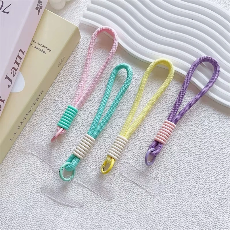 Mobile Phone Lanyard Strap Hanging Chain Ring Cord With Patch Wrist Strap For Cell Phone Case Rope Keychain Bag Pendant Keychain
Mobile Phone Lanyard Strap Hanging Chain Ring Cord With Patch Wrist Strap For Cell Phone Case Rope Keychain Bag Pendant Keychain