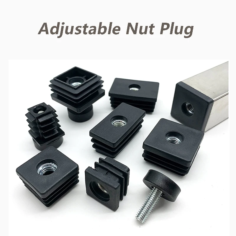 Black long/round plastic furniture leg pipe holes plug nut holes blanking end caps cover chair leg furniture leveling feet
Black long/round plastic furniture leg pipe holes plug nut holes blanking end caps cover chair leg furniture leveling feet