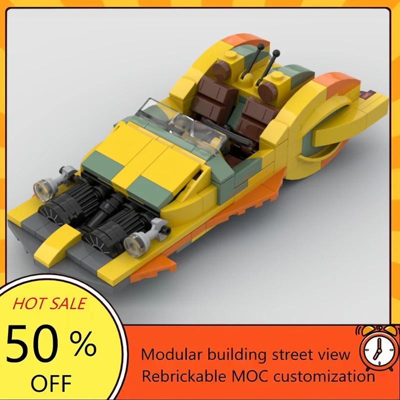 290PCS Popular Space War Movie Model MOC Building Bricks Spaceship Modular Technology Gifts Holiday Assemble Children Toy Suit
290PCS Popular Space War Movie Model MOC Building Bricks Spaceship Modular Technology Gifts Holiday Assemble Children Toy Suit