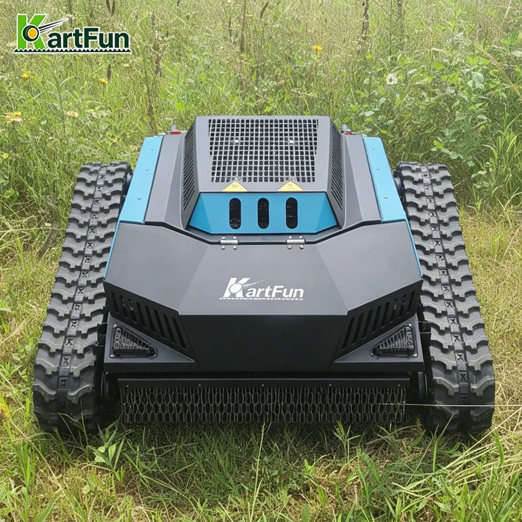 2026 Hot Sale Remote Lawn Mower Climbing Strong Crawler Radio Control Grass Cutting Machine Agriculture Mower for Sale
2026 Hot Sale Remote Lawn Mower Climbing Strong Crawler Radio Control Grass Cutting Machine Agriculture Mower for Sale