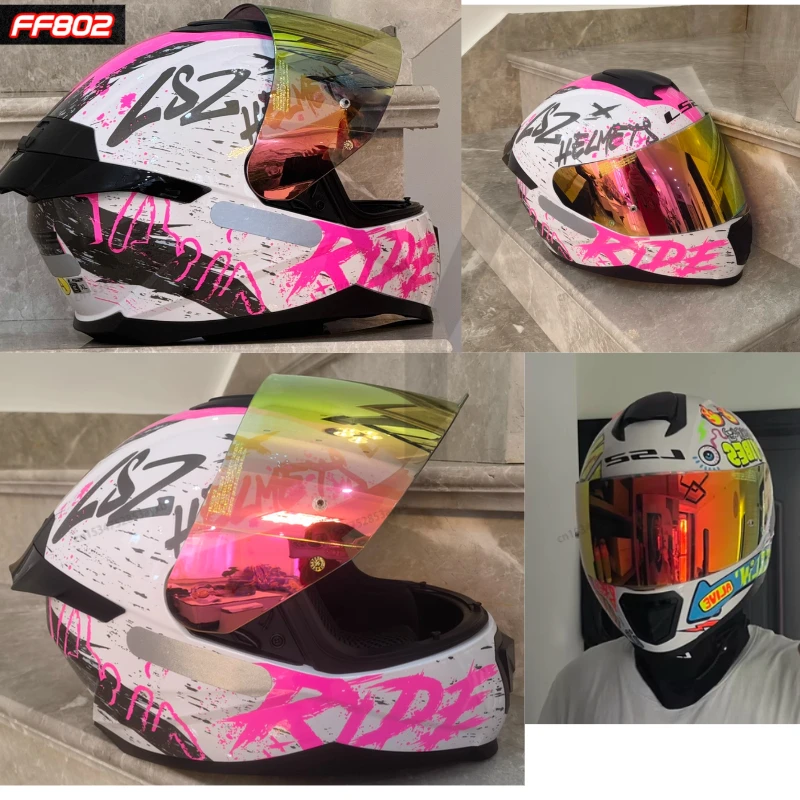 LS2 FF802 Мотоциклетный шлем анфас с большим спойлером противотуманный для мужчин, женщин и детей
LS2 FF802 Мотоциклетный шлем анфас с большим спойлером противотуманный для мужчин, женщин и детей