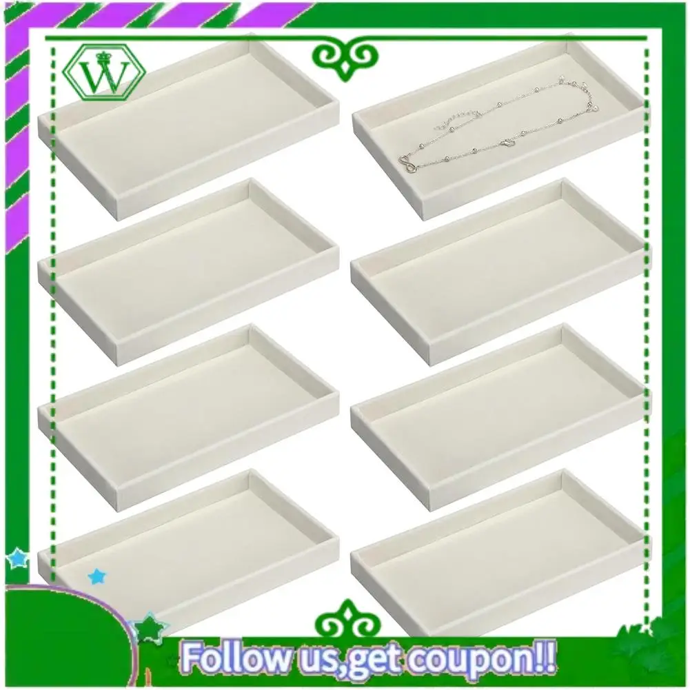 Latest-8 Pcs Small Velvet Jewelry Tray Stackable Jewelry Drawers Organizer Trays Jewelry Storage Trays 8.3 X 4.7 X 1 Inches
Latest-8 Pcs Small Velvet Jewelry Tray Stackable Jewelry Drawers Organizer Trays Jewelry Storage Trays 8.3 X 4.7 X 1 Inches