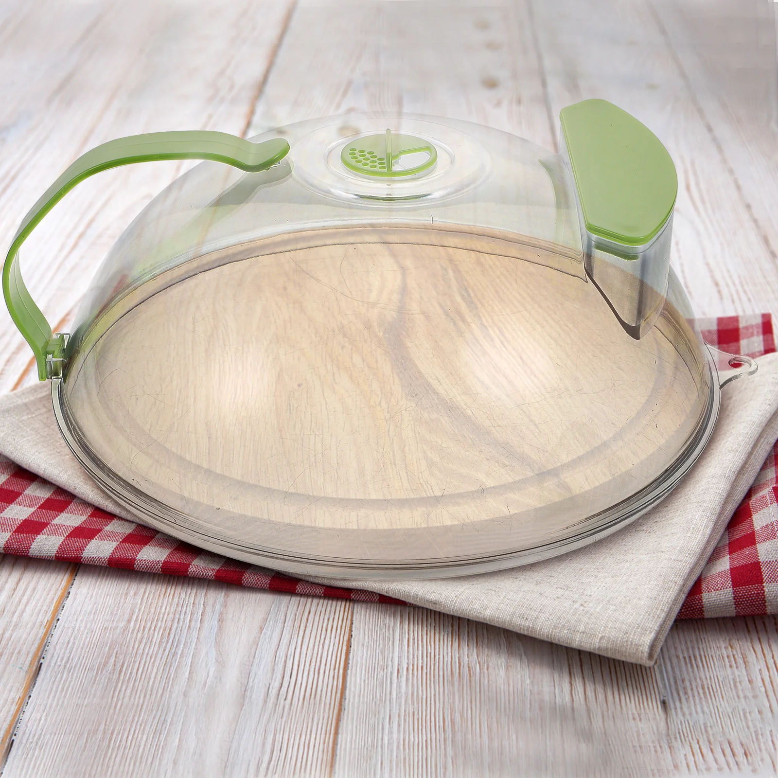 1pc Food CoverTransparent Splatter Guard Microwave Oven Kitchen Meal Lid Dust Insect Proof Dish Cover for Steak Bread Dessert
1pc Food CoverTransparent Splatter Guard Microwave Oven Kitchen Meal Lid Dust Insect Proof Dish Cover for Steak Bread Dessert