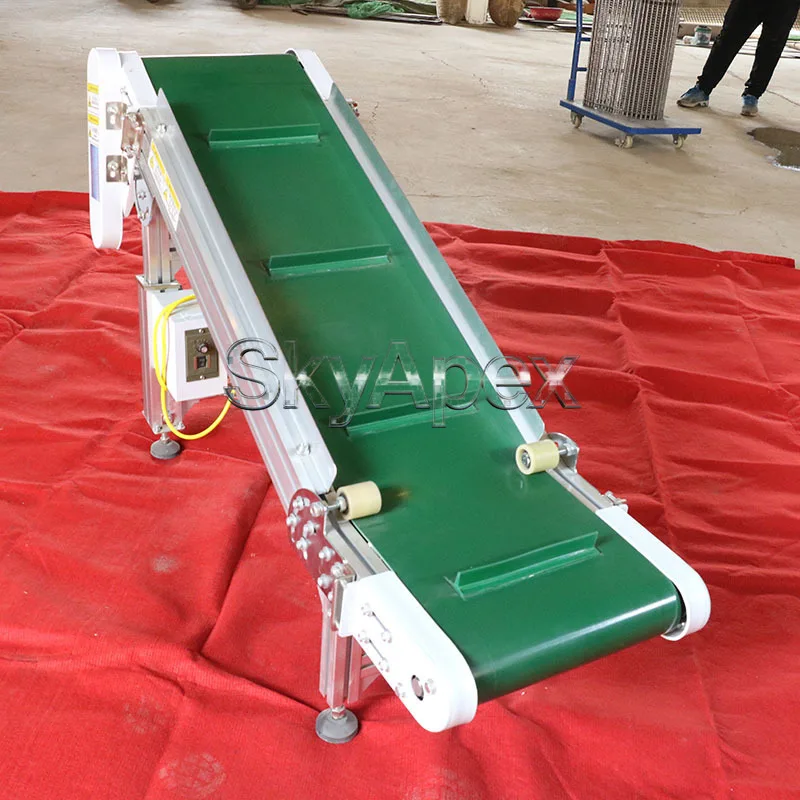 Small Belt Conveyor Inclined Lifting and Conveying Equipment Belt Conveyor Assembly Line Handling Equipment
Small Belt Conveyor Inclined Lifting and Conveying Equipment Belt Conveyor Assembly Line Handling Equipment