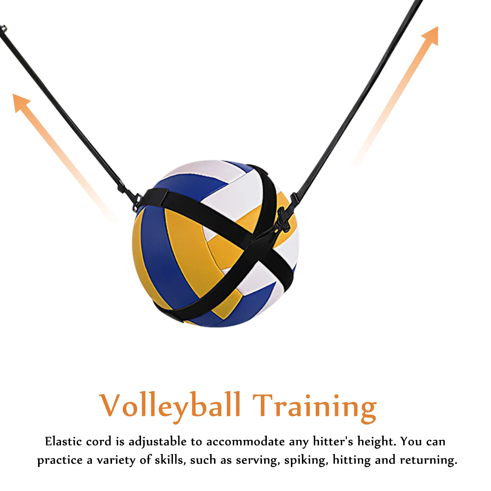 1Set Portable Volleyball Hitting Trainer Heavy-Duty Anti-Wear Strap for Youth Adults Vertical Jump Improvement Practice
1Set Portable Volleyball Hitting Trainer Heavy-Duty Anti-Wear Strap for Youth Adults Vertical Jump Improvement Practice