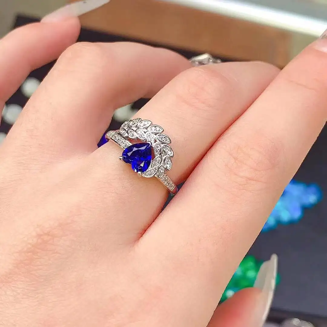 KJJEAXCMY New Jewelry Natural Women's Sapphire Ring 925 silver inlay Colorful and splendid Crystal pure fire flash explosion
KJJEAXCMY New Jewelry Natural Women's Sapphire Ring 925 silver inlay Colorful and splendid Crystal pure fire flash explosion