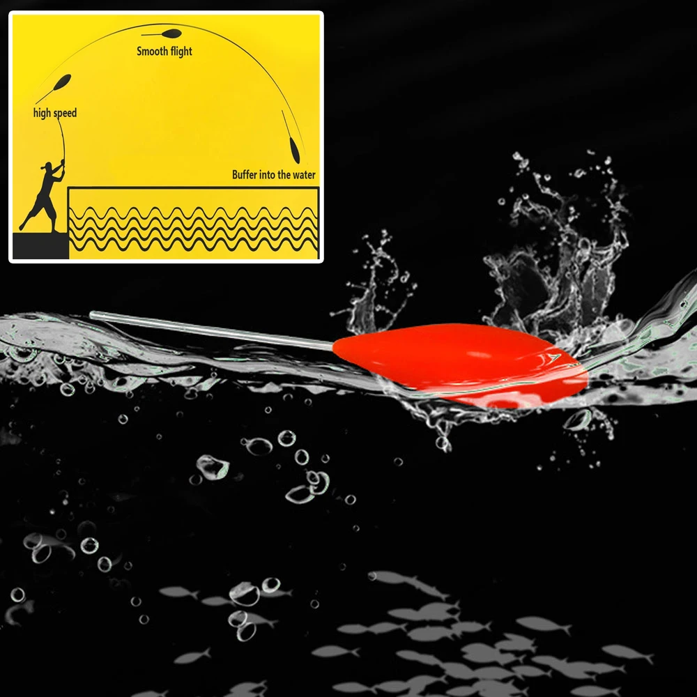 1pc Fishing 6/8/10/15/20/25/30/35/40g Upward Bobber Float Aid Assist Floating Water Throwing Carp Fish Tackle Tool Accessories
1pc Fishing 6/8/10/15/20/25/30/35/40g Upward Bobber Float Aid Assist Floating Water Throwing Carp Fish Tackle Tool Accessories
