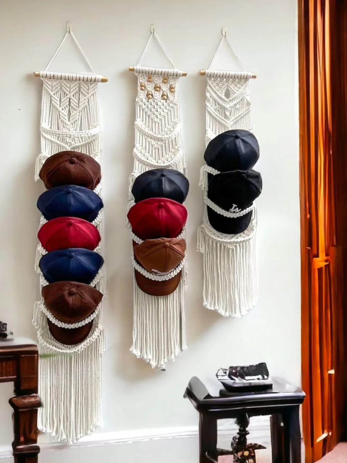 Nordic Woven Hat Tapestry Children's Room Decorative Storage Simple Artistic Home Decor Long Rectangle Cotton Finished Product
Nordic Woven Hat Tapestry Children's Room Decorative Storage Simple Artistic Home Decor Long Rectangle Cotton Finished Product