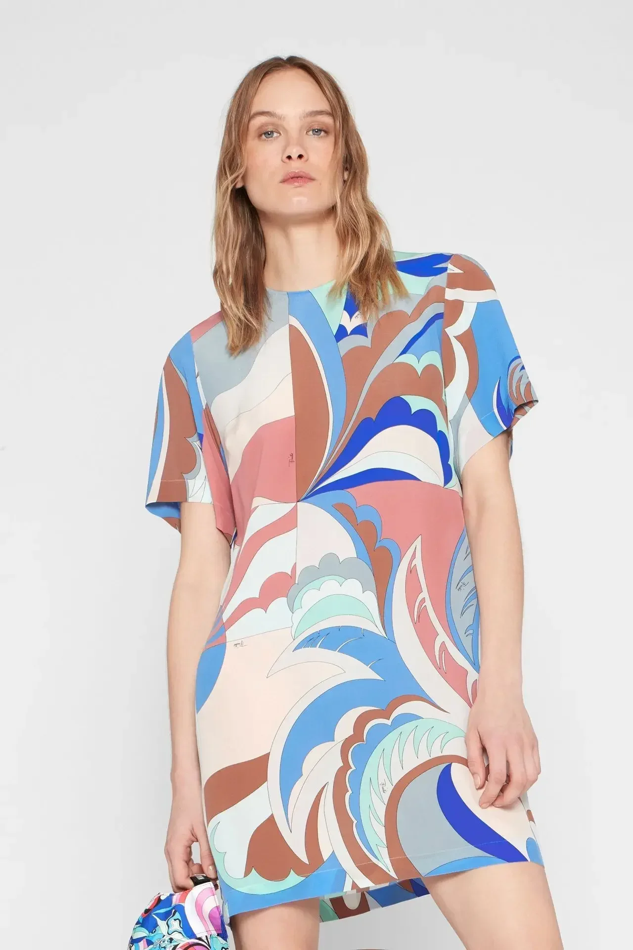 Bohemia Dress Women Knit Elastic Silk Print Elegant Knee Length Short Sleeve Vacation New Summer
Bohemia Dress Women Knit Elastic Silk Print Elegant Knee Length Short Sleeve Vacation New Summer