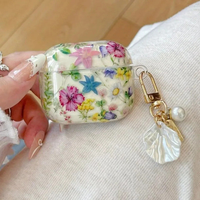 Retro semi-transparent flower for AirPods pro2 generation 1 3 4 Cases bluetooth Soft shockproof protective case Cover Funda
Retro semi-transparent flower for AirPods pro2 generation 1 3 4 Cases bluetooth Soft shockproof protective case Cover Funda