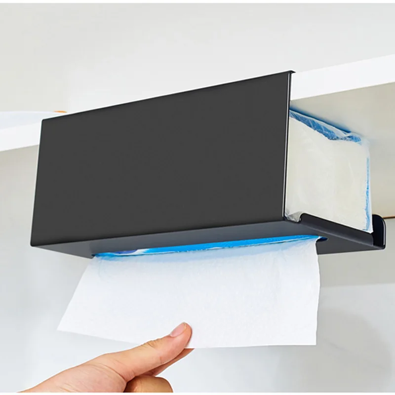 Paper Towel Rack Under Cabinet Punch-Free Wall Mount Paper Holder Kitchen Paper Towel Dispenser Box Cabinet Hanging Roll Holder
Paper Towel Rack Under Cabinet Punch-Free Wall Mount Paper Holder Kitchen Paper Towel Dispenser Box Cabinet Hanging Roll Holder