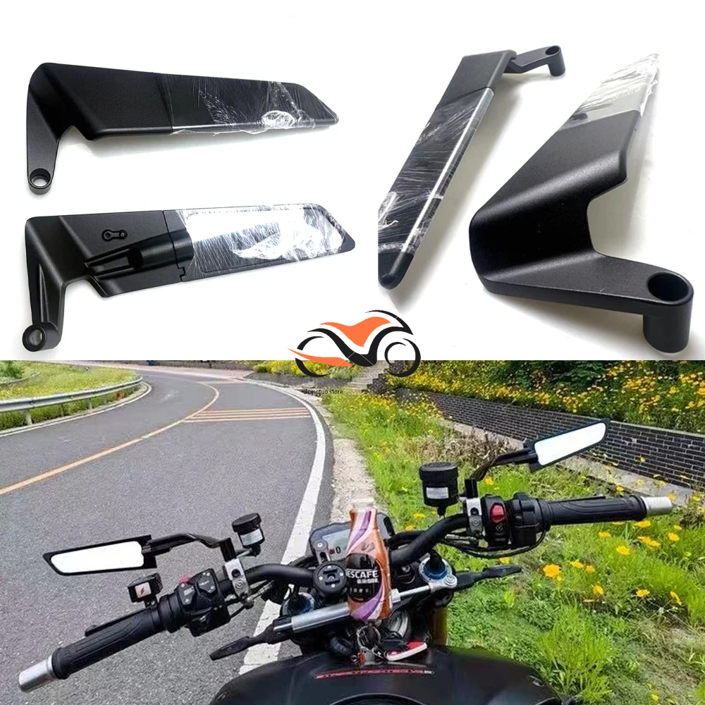 Z900 Accessories Motorcycle Mirrors Adjustable Side Wing Rear View Mirror For Kawasaki Z900 Z1000 Z800 Z400 ZH4 Universal New
Z900 Accessories Motorcycle Mirrors Adjustable Side Wing Rear View Mirror For Kawasaki Z900 Z1000 Z800 Z400 ZH4 Universal New