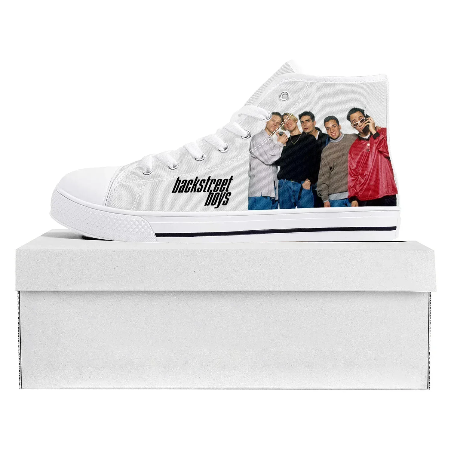 Backstreet Boys Pop Band Bsb Fashion High Top High Quality Sneakers Mens Womens Teenager Custom Sneaker Couple Shoe Custom Shoe
Backstreet Boys Pop Band Bsb Fashion High Top High Quality Sneakers Mens Womens Teenager Custom Sneaker Couple Shoe Custom Shoe