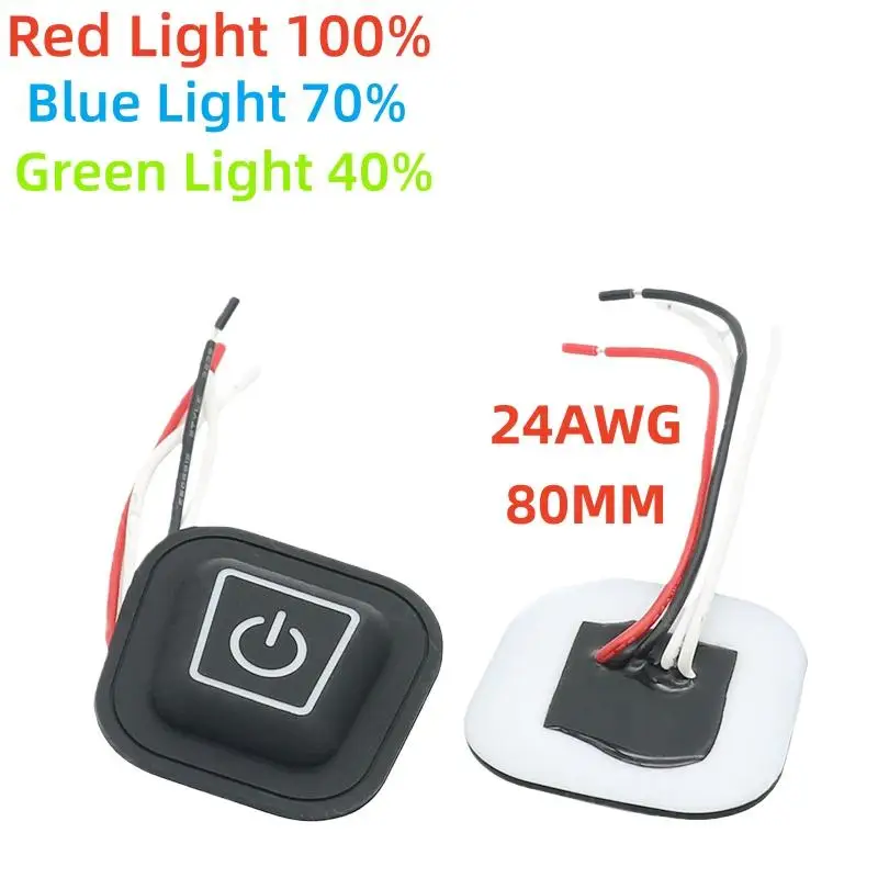 New 1Pcs 3 Speed Button Switch Heated Vest Pants Electirc Heating Waistband DIY Temperature Controller Universal Button Switch
New 1Pcs 3 Speed Button Switch Heated Vest Pants Electirc Heating Waistband DIY Temperature Controller Universal Button Switch