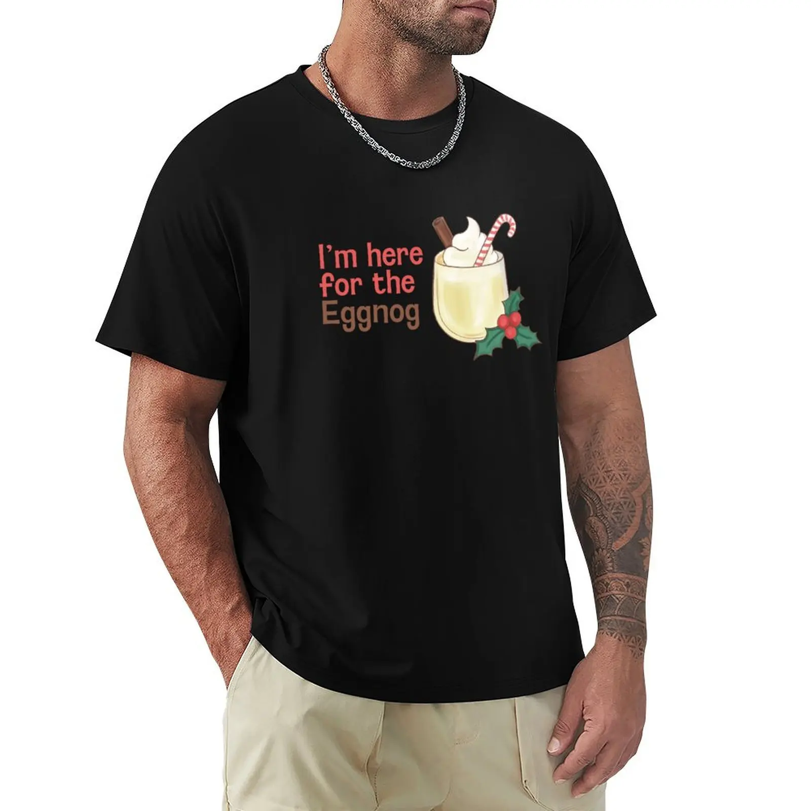 Here for the Eggnog T-Shirt new edition oversized graphic tee luxury clothes men
Here for the Eggnog T-Shirt new edition oversized graphic tee luxury clothes men