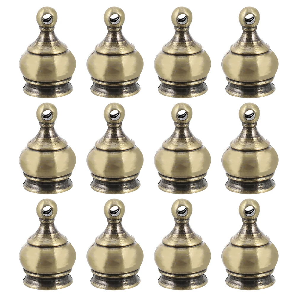 12pcs Perforated Decorative Nut Finial M10x1 Thread Crown Shape Lamp Shade Fitting Cap Knob Home Lighting Fixture Parts
12pcs Perforated Decorative Nut Finial M10x1 Thread Crown Shape Lamp Shade Fitting Cap Knob Home Lighting Fixture Parts