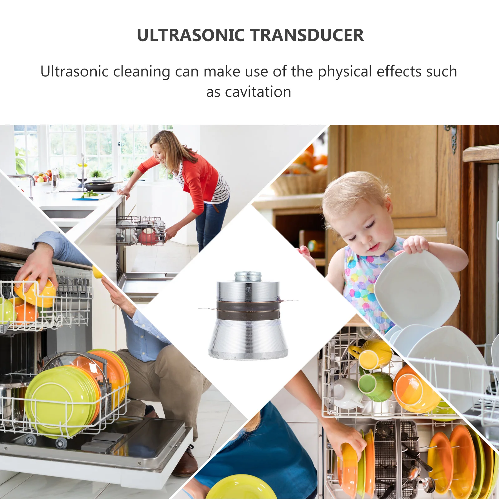 Piezoelectric Transducer Cleaner Replacement Dishwasher Accessory 40KHZ 60W 90 180 Degree High Conversion Efficiency
Piezoelectric Transducer Cleaner Replacement Dishwasher Accessory 40KHZ 60W 90 180 Degree High Conversion Efficiency