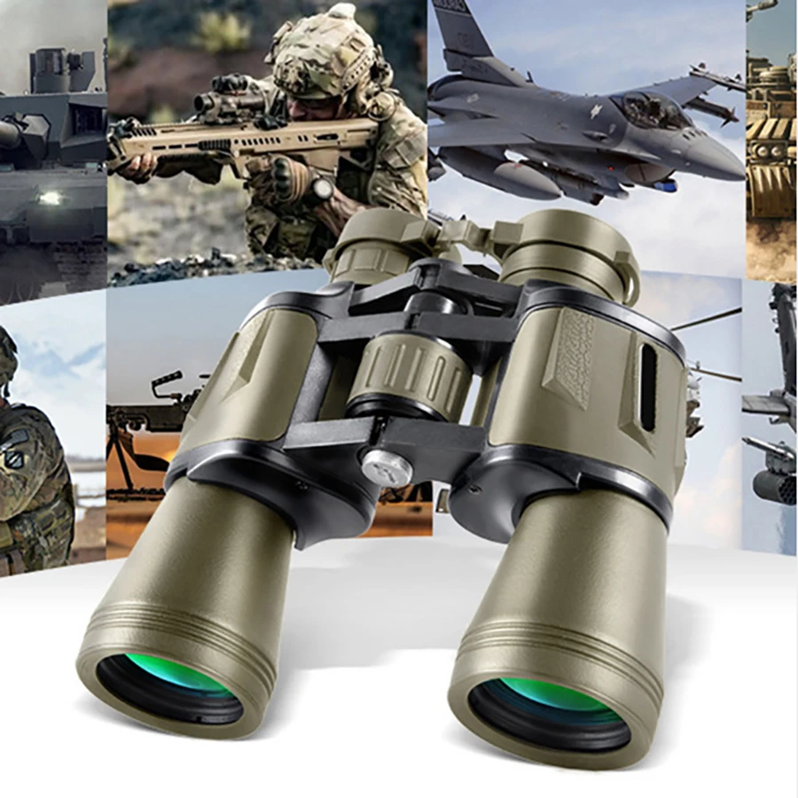 20x50 binoculars Yellow HD Field of view 10X magnification 50mm objective ideal for adult outdoor camping trips
20x50 binoculars Yellow HD Field of view 10X magnification 50mm objective ideal for adult outdoor camping trips