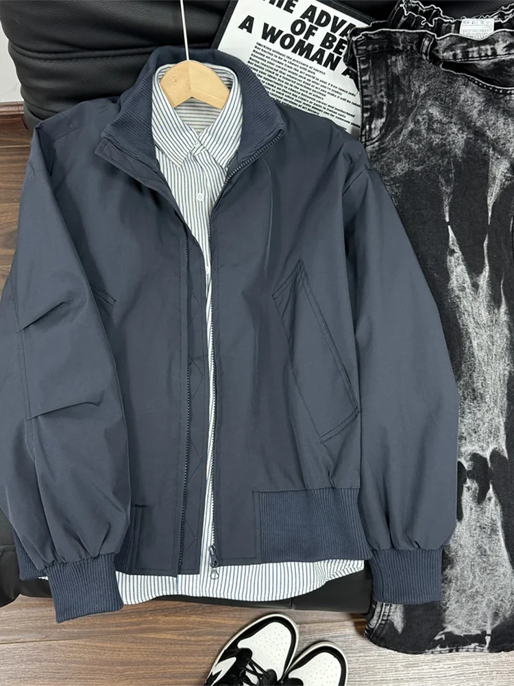 ort Flight Jaet Royal Blue Stand Collar Tee Proof American Sle Baseball Outfit Men's Faionable Outerwear
ort Flight Jaet Royal Blue Stand Collar Tee Proof American Sle Baseball Outfit Men's Faionable Outerwear