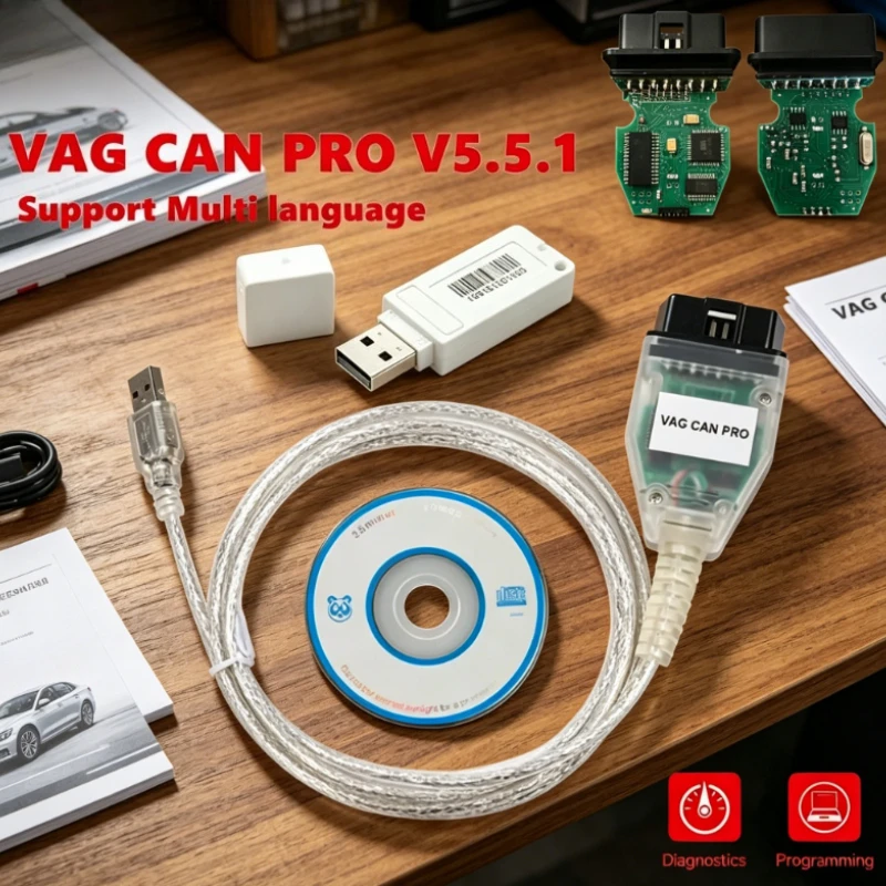 2023 VCP 5.5.1 VAG CAN PRO OBD2 Car Diagnostic Tool Can Bus K-line for VW AUDI
2023 VCP 5.5.1 VAG CAN PRO OBD2 Car Diagnostic Tool Can Bus K-line for VW AUDI
