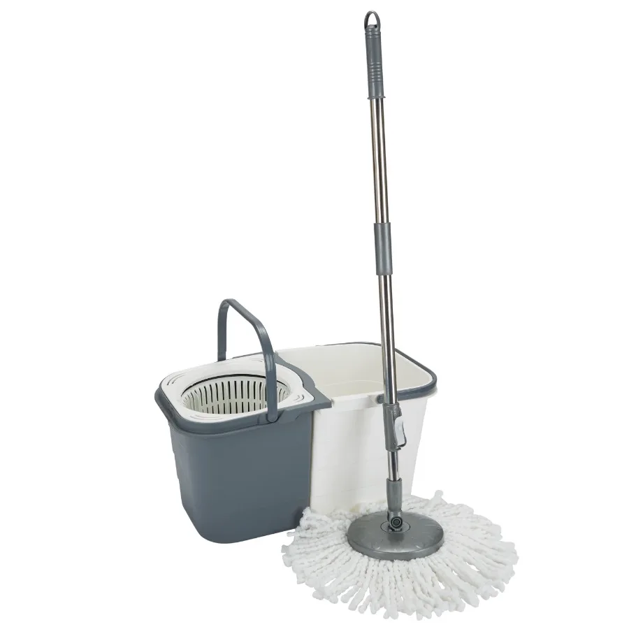 360 Deluxe Self-Wringing Mop with Detachable Bucket
360 Deluxe Self-Wringing Mop with Detachable Bucket