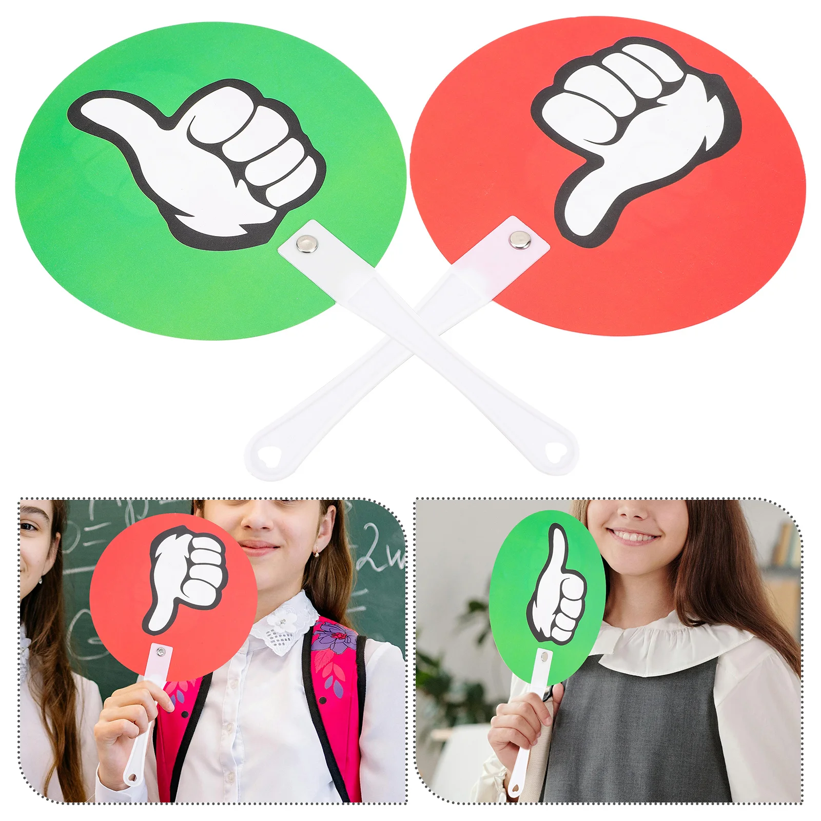 10pcs 24x15cm Green Red Reusable Voting Paddle Classroom Interactive Supplies Portable Judging Board Teaching Equipment
10pcs 24x15cm Green Red Reusable Voting Paddle Classroom Interactive Supplies Portable Judging Board Teaching Equipment
