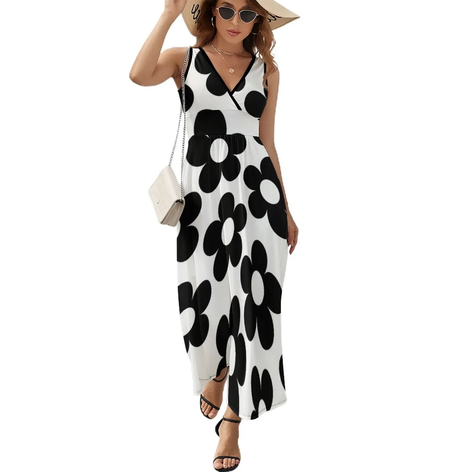 Black and White Flower Blossoms Sleeveless Dress elegant women's dresses sale summer dresses womens 2023 Evening dresses
Black and White Flower Blossoms Sleeveless Dress elegant women's dresses sale summer dresses womens 2023 Evening dresses