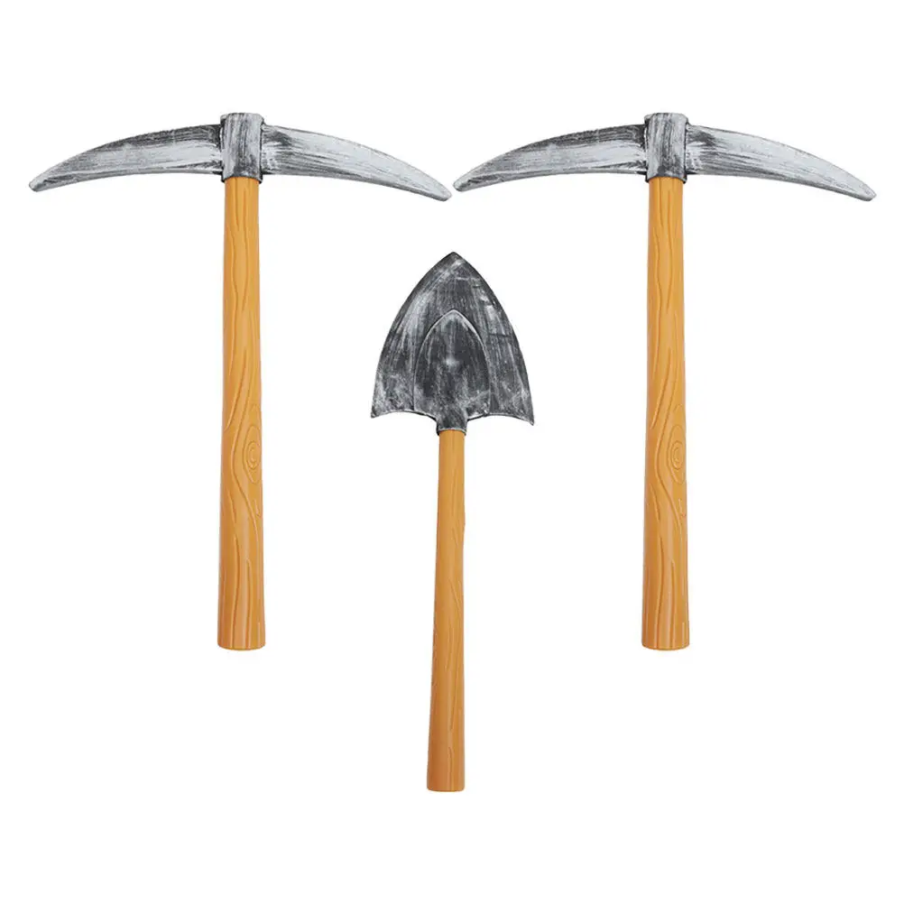 Набор: кирка и лопата из пенопласта для косплея гнома, аксессуары для сценических выступлений, инструменты для костюма гнома на Хэллоуин, пенопластовая кирка
Набор: кирка и лопата из пенопласта для косплея гнома, аксессуары для сценических выступлений, инструменты для костюма гнома на Хэллоуин, пенопластовая кирка