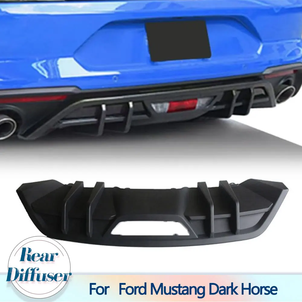 Car Rear Bumper Diffuser Lip Spoiler for Ford Mustang Dark Horse 2018-2023 ABS Matte Black Racing Rear Diffuser Lip Apron Guard
Car Rear Bumper Diffuser Lip Spoiler for Ford Mustang Dark Horse 2018-2023 ABS Matte Black Racing Rear Diffuser Lip Apron Guard