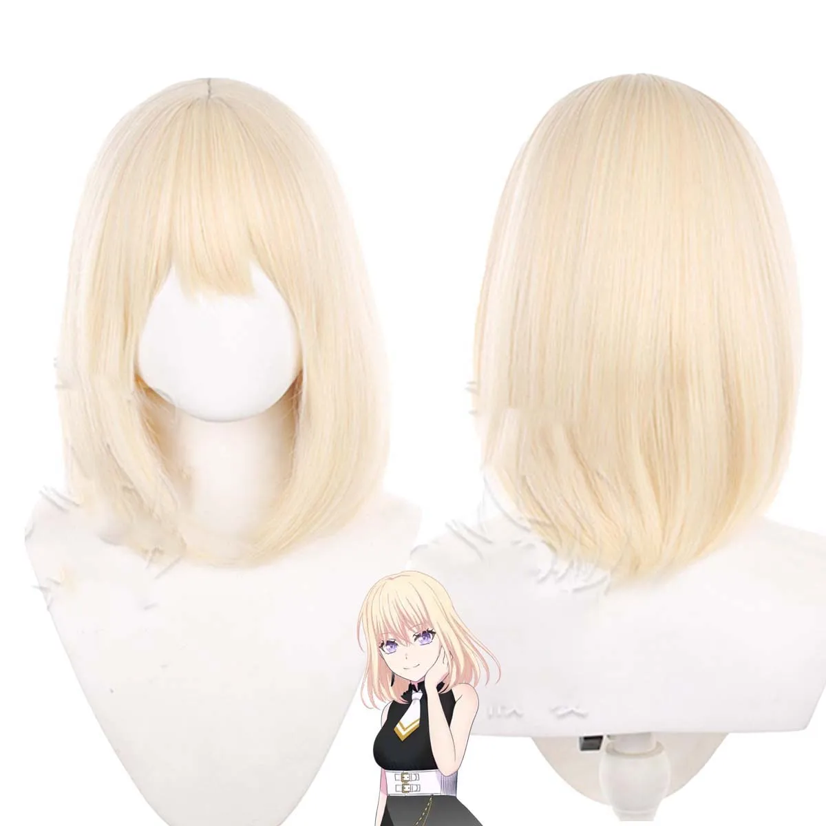 Женщины BanG Dream Ave Mujica Косплей Блондинка Термостойкие парики из синтетических волос
Женщины BanG Dream Ave Mujica Косплей Блондинка Термостойкие парики из синтетических волос