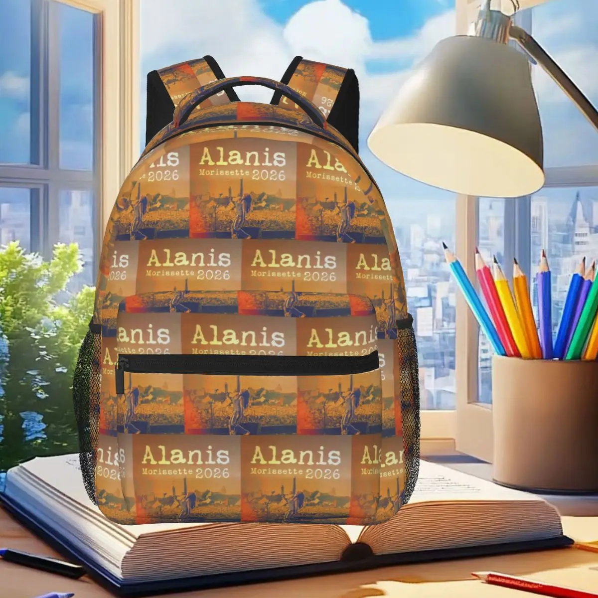Alanis Morissette Rock Aesthetic Backpack Student Boys Girls BookBag Children School Bag Laptop Shoulder Bags for Men Women
Alanis Morissette Rock Aesthetic Backpack Student Boys Girls BookBag Children School Bag Laptop Shoulder Bags for Men Women