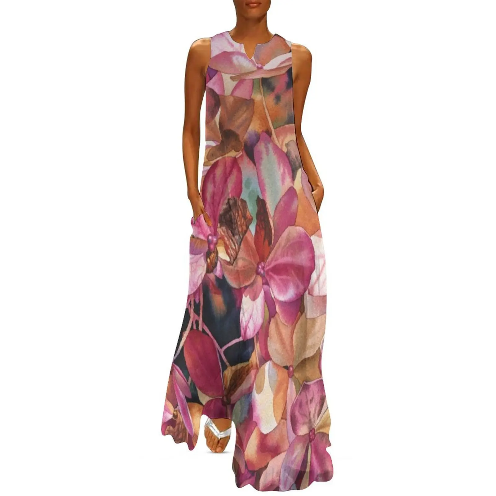 Bright hydrangea Long Dress beach dress prom dress 2025 women summer women's clothing trend 2025
Bright hydrangea Long Dress beach dress prom dress 2025 women summer women's clothing trend 2025