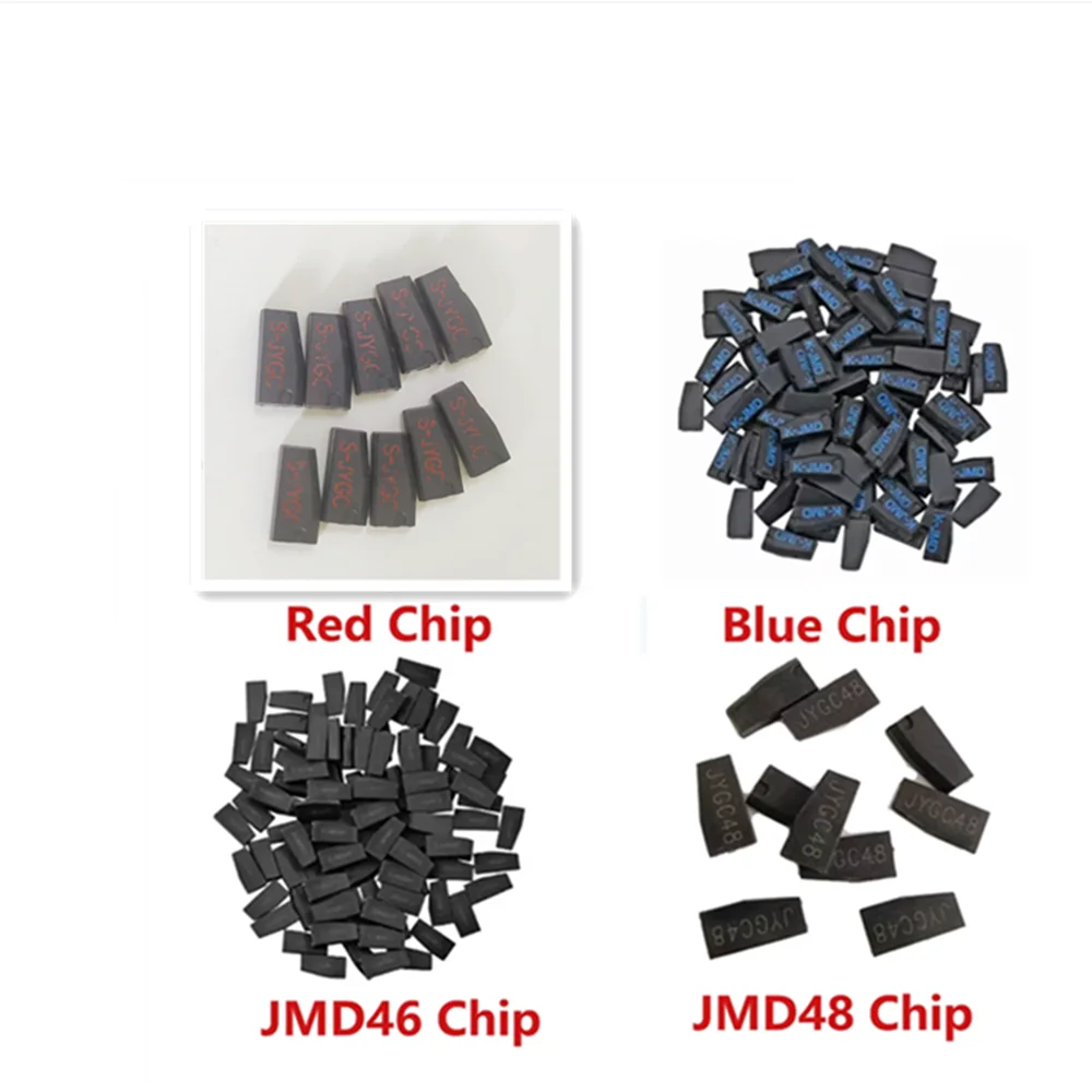 10pcs/lot Original JMD King Blue Chip Super Red Chip JMD48 ID48/JMD46 ID46 Car Key Chips for Handy Baby/E-baby Key Programmer
10pcs/lot Original JMD King Blue Chip Super Red Chip JMD48 ID48/JMD46 ID46 Car Key Chips for Handy Baby/E-baby Key Programmer