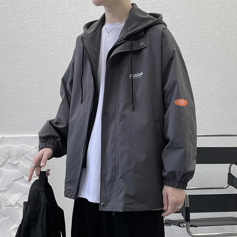 Jacket Men Two Piece Set 22 New Spring Autumn Mens Fake 2 Hooded Work Men's Trendy Plus Size Clothes Outfits
Jacket Men Two Piece Set 22 New Spring Autumn Mens Fake 2 Hooded Work Men's Trendy Plus Size Clothes Outfits