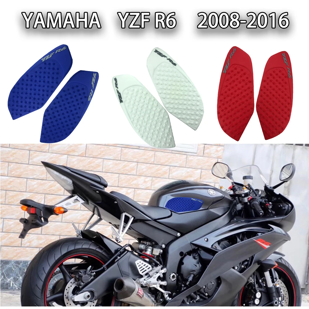 For Yamaha YZF R6 2008-2016 YZF R6 Motorcycle Knee Grip Traction Anti Slip Side Stickers Fuel Tank Pad Cover Protector Decals
For Yamaha YZF R6 2008-2016 YZF R6 Motorcycle Knee Grip Traction Anti Slip Side Stickers Fuel Tank Pad Cover Protector Decals
