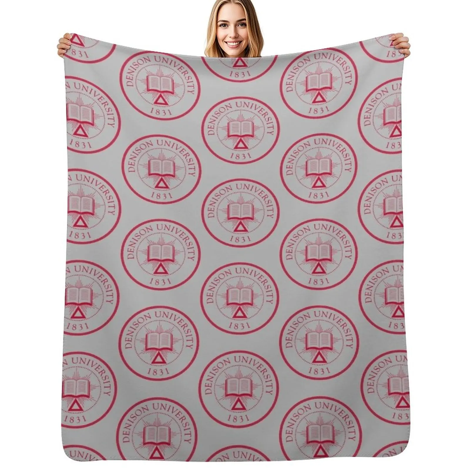 Denison Univers logos for boys and girls Throw Blanket Machine Washable Soft Warm Blanket
Denison Univers logos for boys and girls Throw Blanket Machine Washable Soft Warm Blanket