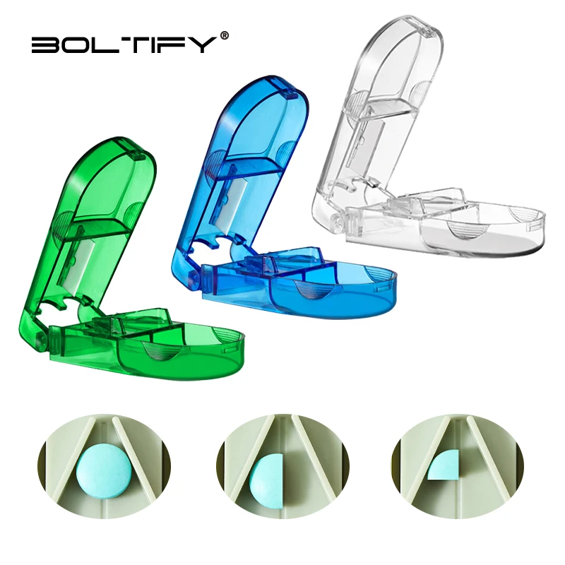 New 1pc Medicine Tablet Cutter Breaking Pill Divider Quality Splitter Case Box Cutter Storage Care Storage High Drugs Tabl
New 1pc Medicine Tablet Cutter Breaking Pill Divider Quality Splitter Case Box Cutter Storage Care Storage High Drugs Tabl