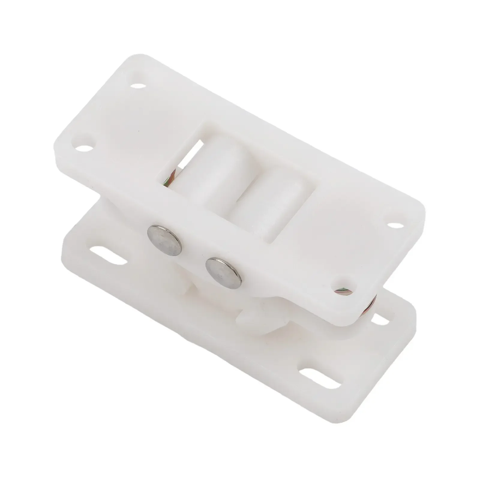 Kit Mechanism Lock Stop Catch White Double Roller Catch Spring-loaded Mechanism Versatile Application Outdoor Use
Kit Mechanism Lock Stop Catch White Double Roller Catch Spring-loaded Mechanism Versatile Application Outdoor Use