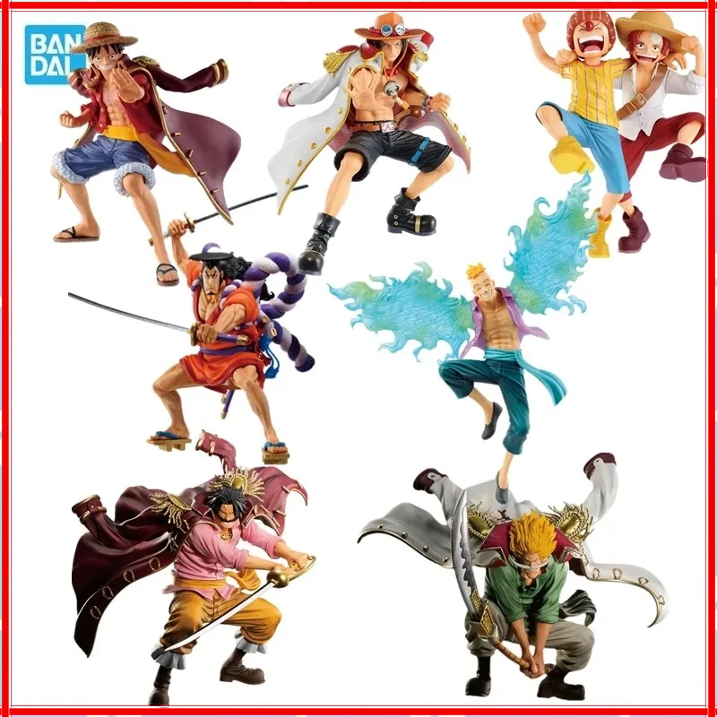 Bandai Original Anime One Piece Ichiban Kuji Edward Newgate Luffy Shanks Buggy Marco Kozuki Oden Roger Ace Action Figure Toy
Bandai Original Anime One Piece Ichiban Kuji Edward Newgate Luffy Shanks Buggy Marco Kozuki Oden Roger Ace Action Figure Toy