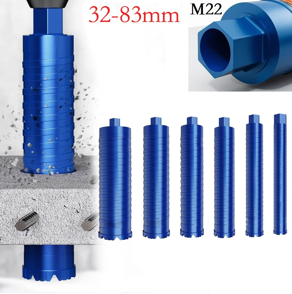 32-83mm Diamond Core Drill Bit Professional Wall Concrete Hole-Saw Opener Marble Granite Masonry Diamond Dry Drill Bit For Hard
32-83mm Diamond Core Drill Bit Professional Wall Concrete Hole-Saw Opener Marble Granite Masonry Diamond Dry Drill Bit For Hard