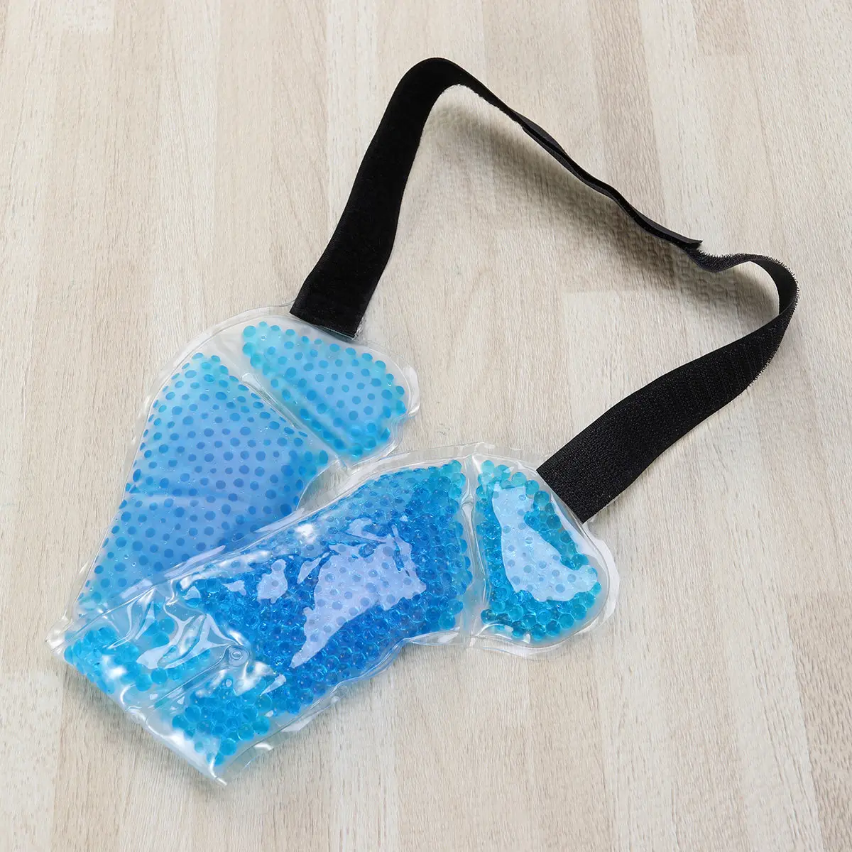Gel Forehead Band Blue Portable Fast Relief Headache Toothache Pain Fatigue Drowsiness Sunstroke Cooling Set Summer
Gel Forehead Band Blue Portable Fast Relief Headache Toothache Pain Fatigue Drowsiness Sunstroke Cooling Set Summer