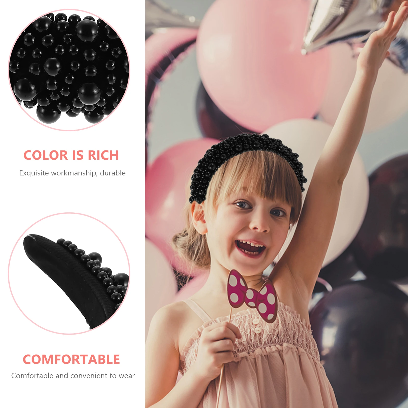 Pearl Hairband Women Fashion Headbands Delicate Headdress Accessory Wedding Party Decorative Pearls Comfortable Daily Use Hair
Pearl Hairband Women Fashion Headbands Delicate Headdress Accessory Wedding Party Decorative Pearls Comfortable Daily Use Hair