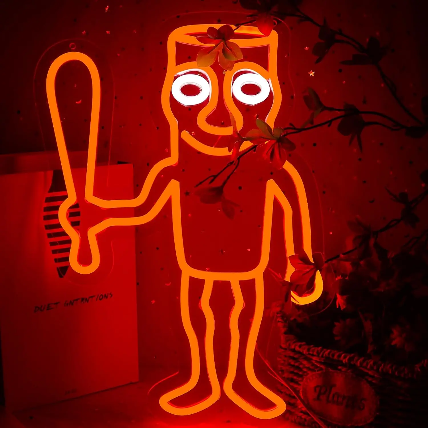 Funny Brainrot LED Neon Sign Cartoon Figure USB Powered Dimmable Acrylic Neon Light for Bedroom Bar Club Party Wall Decor Gift
Funny Brainrot LED Neon Sign Cartoon Figure USB Powered Dimmable Acrylic Neon Light for Bedroom Bar Club Party Wall Decor Gift