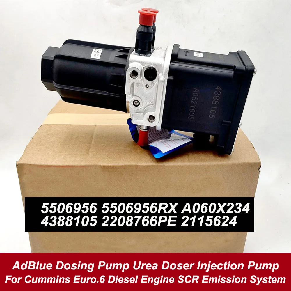 NEW Urea Pump Assy 5506956 A060X234 AdBlue Dosing Pump Urea Doser Injection Pump for Euro.6 Diesel Engine SCR Emission System
NEW Urea Pump Assy 5506956 A060X234 AdBlue Dosing Pump Urea Doser Injection Pump for Euro.6 Diesel Engine SCR Emission System